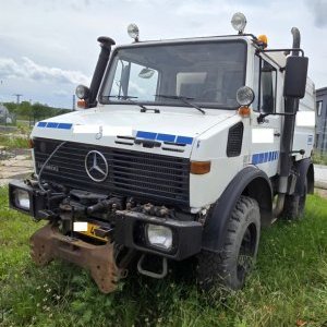 foto Unimog 1400 zamiatarka 2.5m3 Schmidt komunal MB 4x4 Mercedes