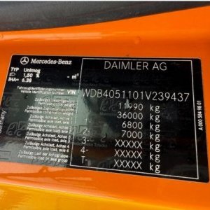 foto 4x4 Unimog Kipper