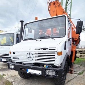 foto 4x4 UNIMOG wywrotka+ 12m! HDS komunal 7.4t Mercedes