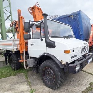 foto 4x4 UNIMOG wywrotka+ 12m! HDS komunal 7.4t Mercedes