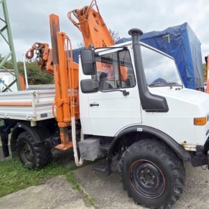 foto 4x4 UNIMOG wywrotka+ 12m! HDS komunal 7.4t Mercedes
