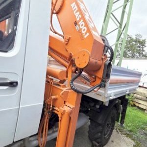 foto 4x4 UNIMOG wywrotka+ 12m! HDS komunal 7.4t Mercedes